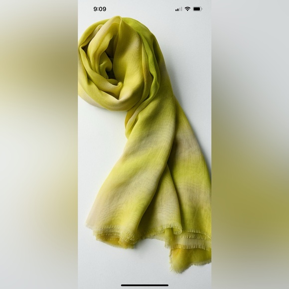 Printed modal silk blend scarf - Picture 6 of 7